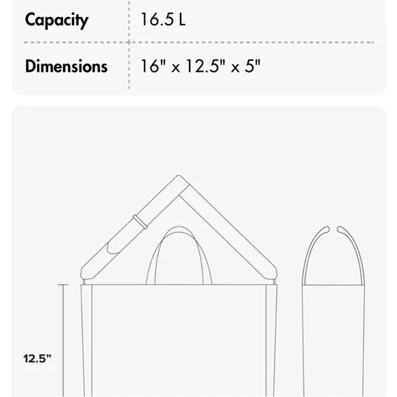 Calpak Haven Laptop Tote Bag in Toffee - Picture 15 of 15